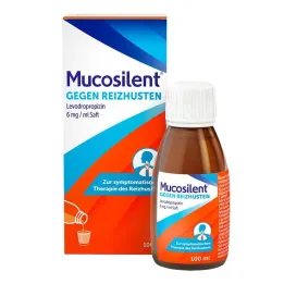 Mucosolvan for dry coughs Levodropropizin 6 mg/ml juice, 100 ml