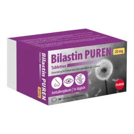 Bilastin Puren 20 mg tablets, 100 pcs