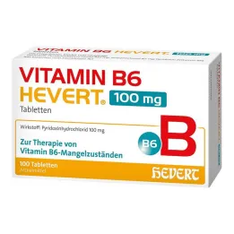 Vitamin B6 Hevert 100 mg tablets, 100 pcs