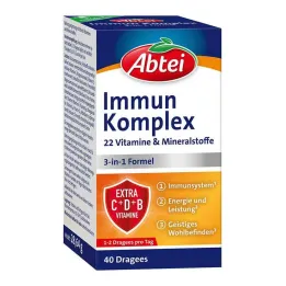 Abbey Immune Complex Dragees, 40 pcs