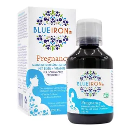 Blueiron Iron Pregnancy + Folic Acid Oral Liquid, 250 ml