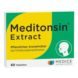 Meditonsin Extract herbal cold tablets, 60 pcs