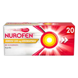 Nurofen Immedia 200 mg soft capsules, 20 pcs
