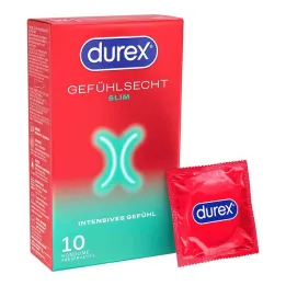Durex Real Feel Slim Condoms, 10 pcs