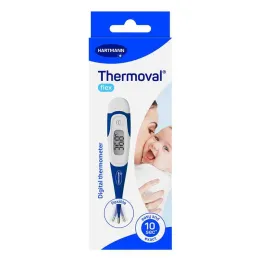 Thermoval flex digital clinical thermometer, 1 pc