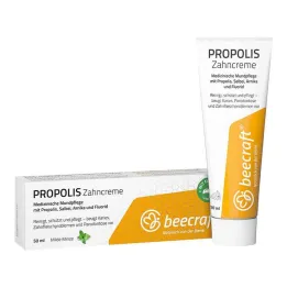 BEECRAFT Propolis Toothpaste with Sage, Arnica and Fluoride 50 ml Toothpaste, 50 ml