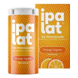 Ipalat The Vitamin Pastille Orange-Ginger, 40 pcs