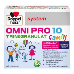 Doppelherz Omni Pro 10 family system drinking granules, 20 pcs