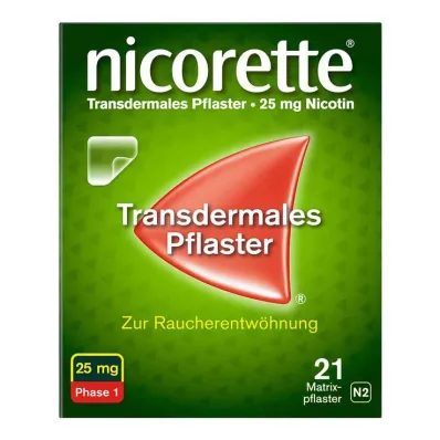nicorette TX plaster 25 mg, 21 pcs nicorette TX plaster 25 mg, 21 pcs