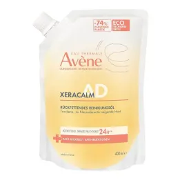 Avene Xeracalm A.D cleansing oil refill pack, 400 ml