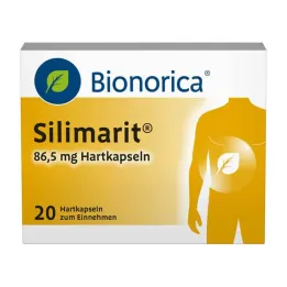 Silimarit 86.5 mg hard capsules, 20 pcs