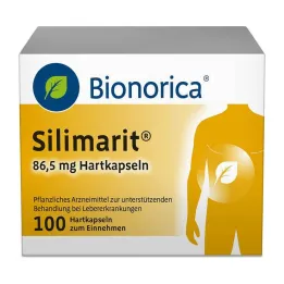 Silimarit 86.5 mg hard capsules, 100 capsules