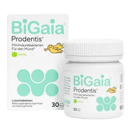 Bigaia Prodentis apple lozenges, 30 pcs