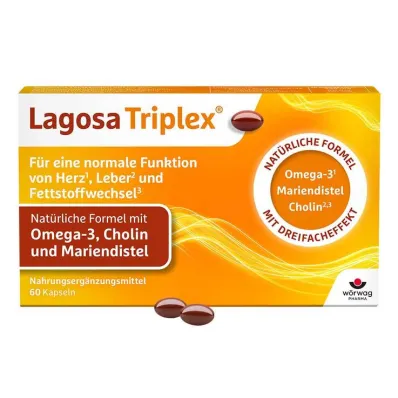 Lagosa Triplex soft capsules, 60 pcs