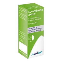 Levocabastin axicur 0.5 mg / ml eye drop suspension, 4 ml