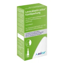 Levocabastin axicur combination 0.5 mg / ml 4ml AT + 5ml Nas, 1 p