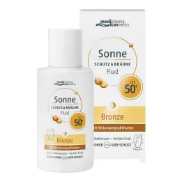 Sun protection & tan fluid bronze LSF 50 + , 50 ml