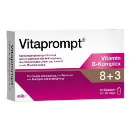 Vitaprompt Vitamin B complex 8 + 3 capsules, 60 pieces