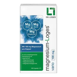 Magnesium-Loges vario 100 mg capsules, 180 pieces