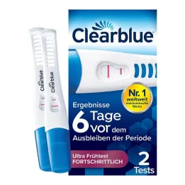 Clearblue Pregnancy Test. 6 days before 2 hormones, 2 hours