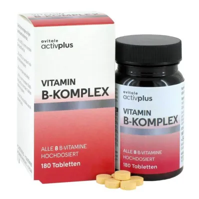 Activplus Vitamin B Complex Tablets, 180 pcs Activplus Vitamin B Complex Tablets, 180 pcs