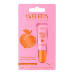 Weleda Pink Peach tinted Lip Butter, 7 ml