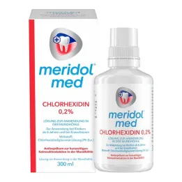 Meridol med chlorhexidine 0.2% solution for oral cavity, 300 ml
