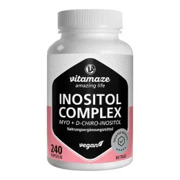 Inositol Complex Chromium + Vitamin B6 + Folic Acid Capsules, 240 pcs