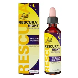 Bach Flower Rescura Night Drops, alcohol-free, 20 ml