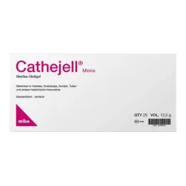 Cathejell Mono sterile lubricant Zhs 12.5 g, 25 pcs