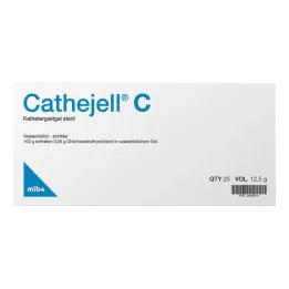 Cathejell C sterile lubricant Zhs 12.5 g, 25 pcs