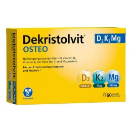 Dekristolvit Osteo D3K2 Mg capsules, 60 pcs