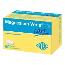 Magnesium Verla 125 Caps, 60 pcs